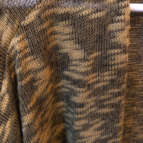 LuLaRoe Lindsay Kimono Cardigan Yellow Large - Picture 3 of 4